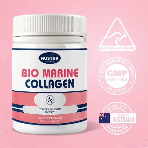 AUSTAR Bio Marine Collagen - 60 Capsules - Image 2