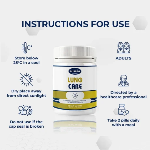 AUSTAR Lung Care - 60 Capsules - Image 4
