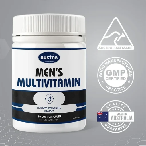 AUSTAR Men’s Multivitamin - 60 Capsules - Image 2