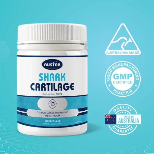 AUSTAR Shark Cartilage 750MG - 60 Capsules - Image 2
