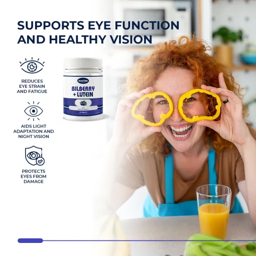 AUSTAR Bilberry & Lutein - 60 Capsules - Image 3
