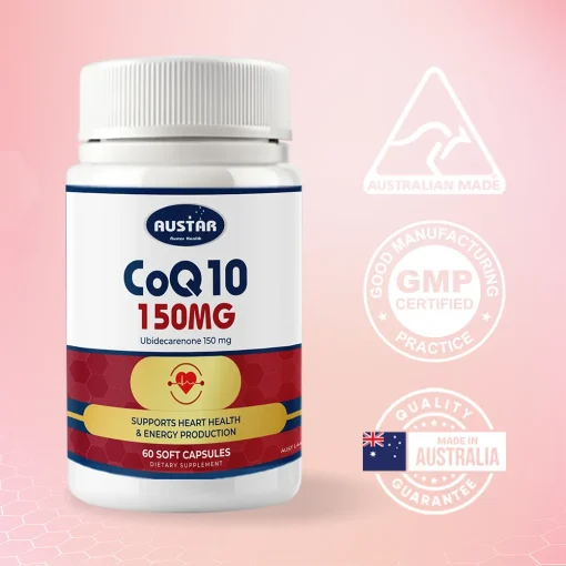 AUSTAR CoQ10 150mg - 60 Soft Capsules - Image 2