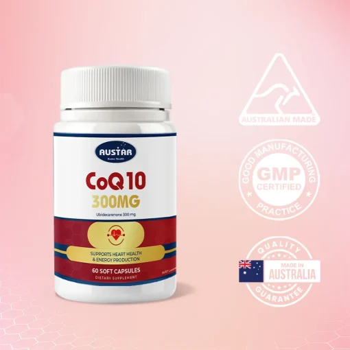 AUSTAR CoQ10 300MG - 60 Capsules - Image 2