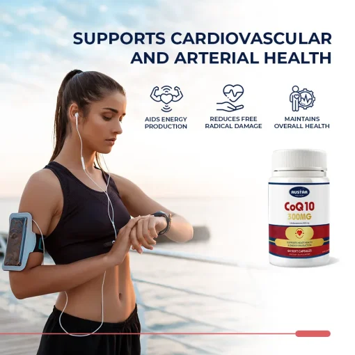 AUSTAR CoQ10 300MG - 60 Capsules - Image 3