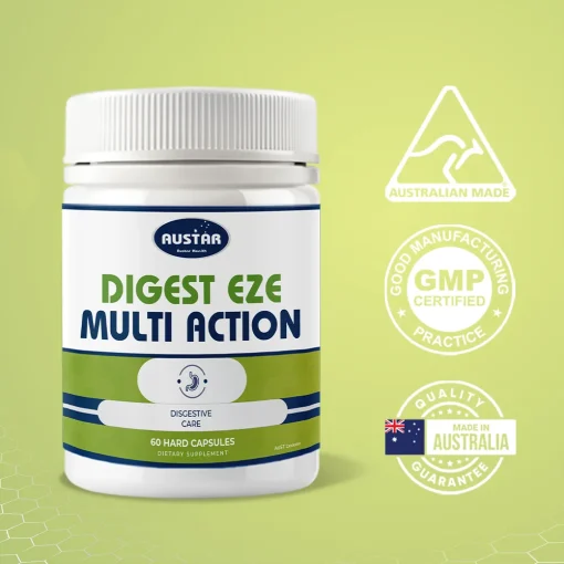 AUSTAR Digest Eze Multi Action - 60 Capsules - Image 2