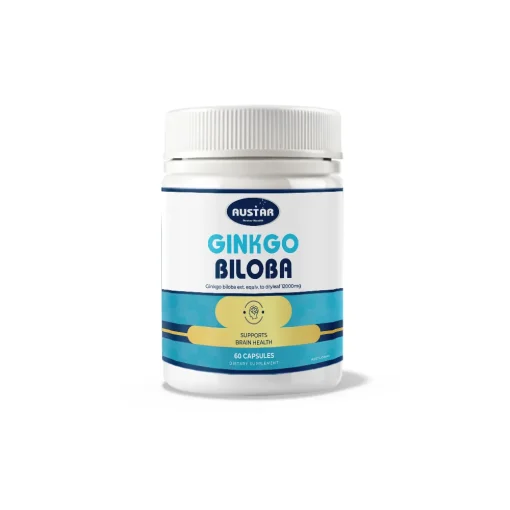 AUSTAR Ginkgo Biloba 12000MG - 60 Capsules