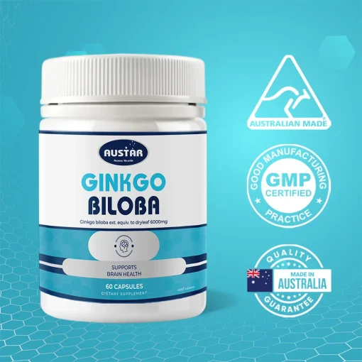 AUSTAR Ginkgo Biloba 6000MG - 60 Capsules - Image 2
