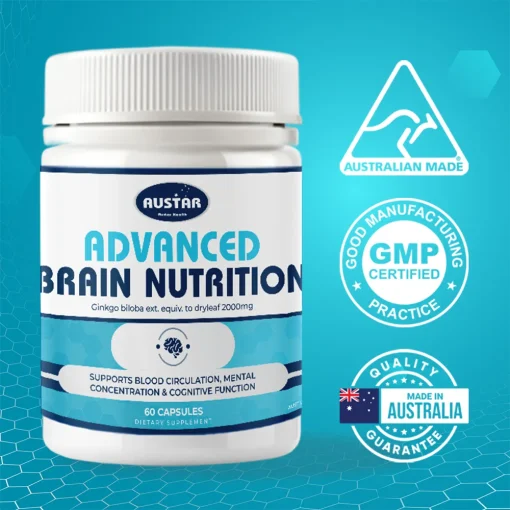 AUSTAR Advanced Brain Nutrition - 60 Capsules - Image 2