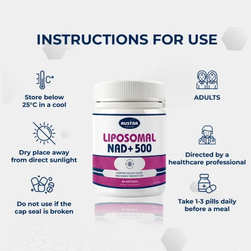 Austar Liposomal NAD+500 - Image 4