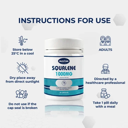 AUSTAR Squalene 1000mg - Image 4