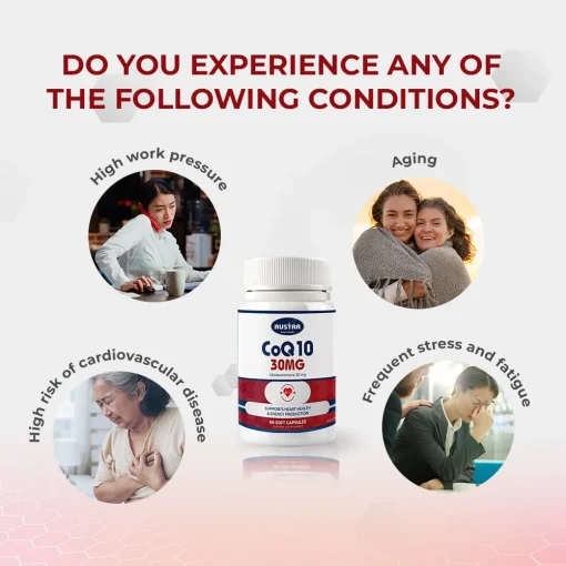 AUSTAR CoQ10 30mg - 60 Soft Capsules - Image 3